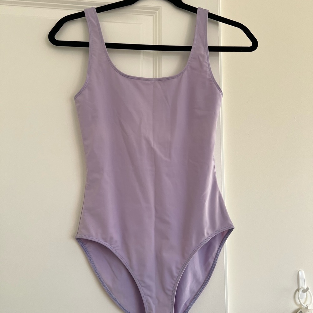 Aritzia The Group Babaton Lavender tank bodysuit